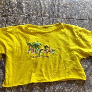 Puerto Rico Crop Top (RARE!)